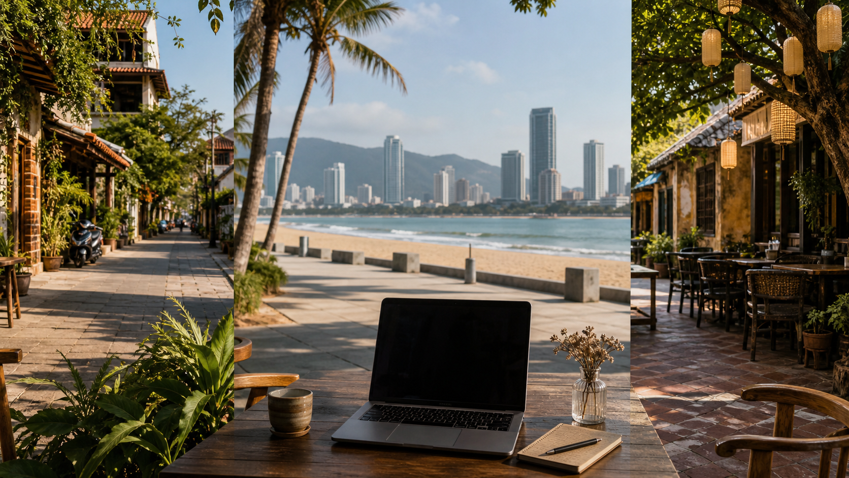 Da Nang, Bali and Chiang Mai compared as digital nomad bases